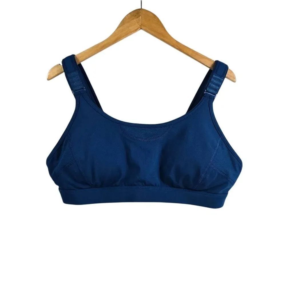 Duluth Trading Classic Blue Sports Bra Size Xl